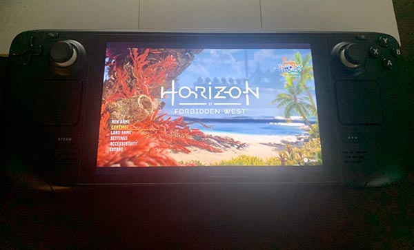 Horizon Forbidden West • Steam Deck Gameplay • Remote Play 