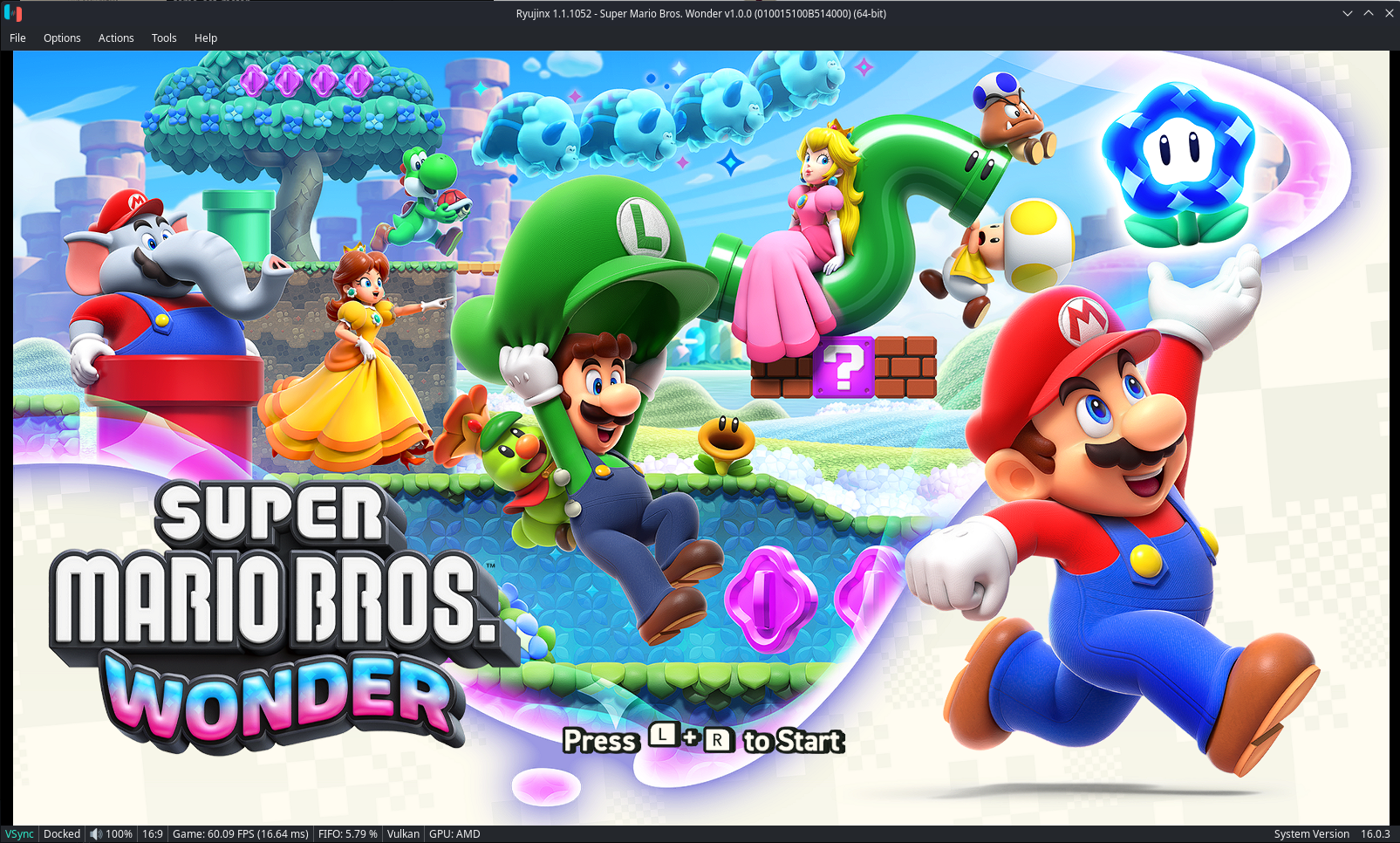 Super Mario Wonder is already playable on PC in 4K/60fps via Nintendo Switch  emulators : r/pcgaming